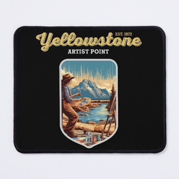 Item preview, USA - NATIONAL PARK - YELLOWSTONE - Yellowstone Artists Point - 1 designed and sold by ArtProjectShop.