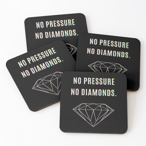 Item preview,  "No Pressure, No Diamonds" Tee Shirt | designed and sold by La Loca.