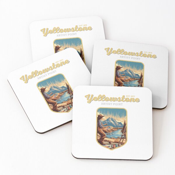 Item preview, USA - NATIONAL PARK - YELLOWSTONE - Yellowstone Artists Point - 2 designed and sold by ArtProjectShop.