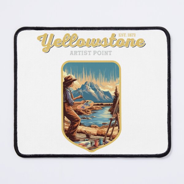 Item preview, USA - NATIONAL PARK - YELLOWSTONE - Yellowstone Artists Point - 2 designed and sold by ArtProjectShop.