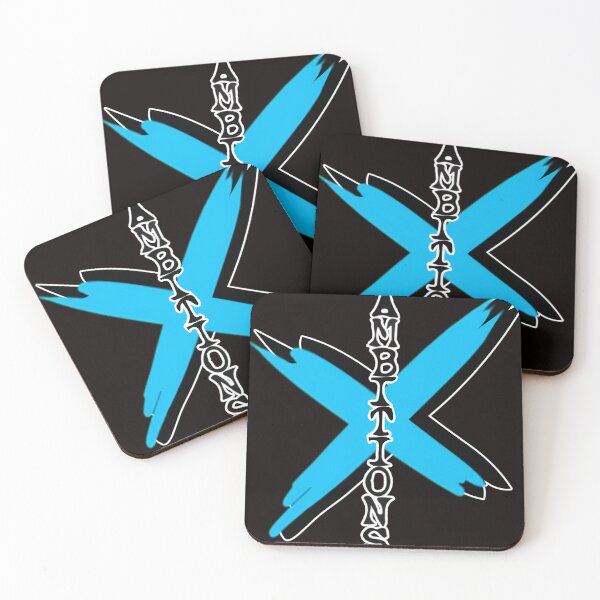 Item preview, Blue Ambitions Shadow Outlined designed and sold by BrendaHattingh.