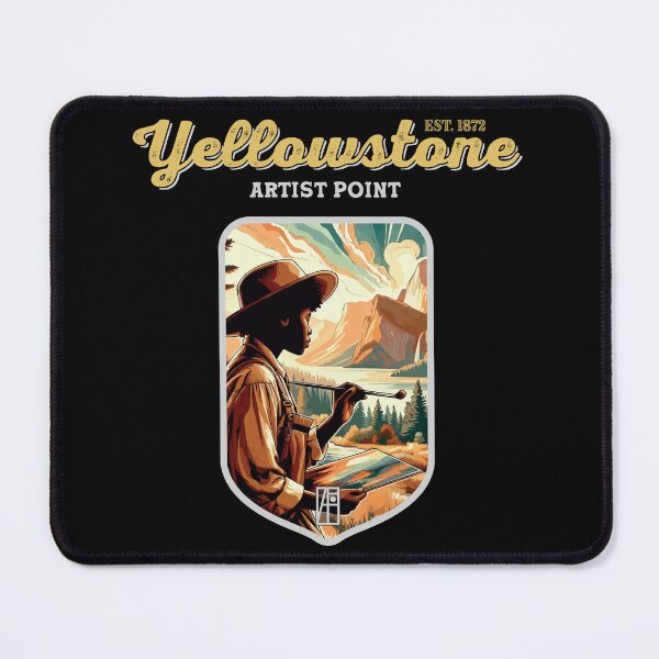 Item preview, USA - NATIONAL PARK - YELLOWSTONE - Yellowstone Artists Point - 3 designed and sold by ArtProjectShop.