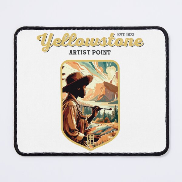 Item preview, USA - NATIONAL PARK - YELLOWSTONE - Yellowstone Artists Point - 4 designed and sold by ArtProjectShop.