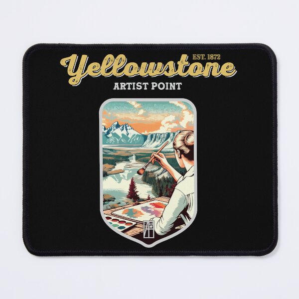 Item preview, USA - NATIONAL PARK - YELLOWSTONE - Yellowstone Artists Point - 5 designed and sold by ArtProjectShop.