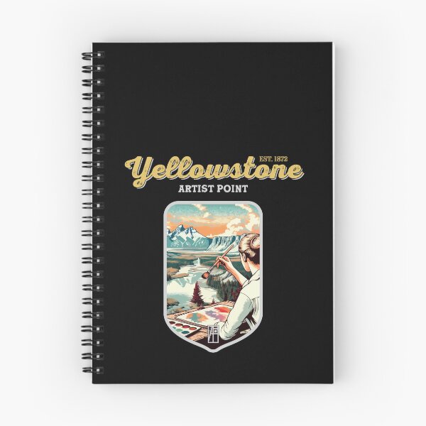 Item preview, USA - NATIONAL PARK - YELLOWSTONE - Yellowstone Artists Point - 5 designed and sold by ArtProjectShop.