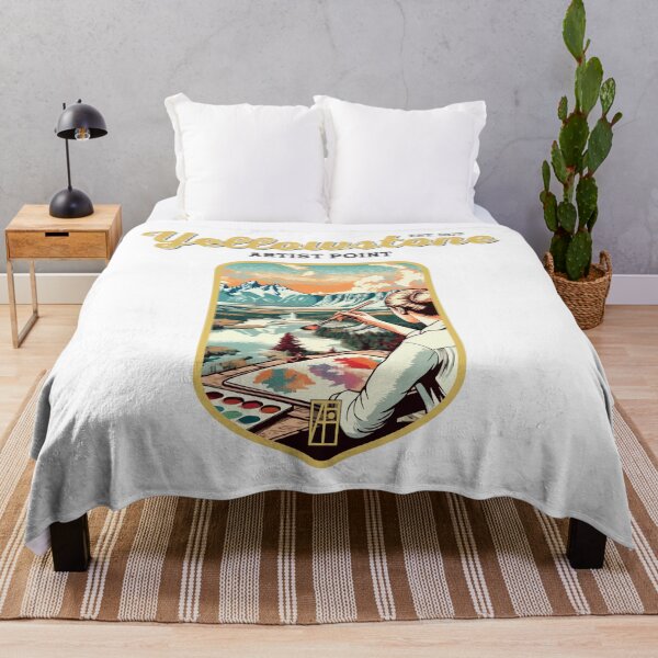 Item preview, USA - NATIONAL PARK - YELLOWSTONE - Yellowstone Artists Point - 6 designed and sold by ArtProjectShop.