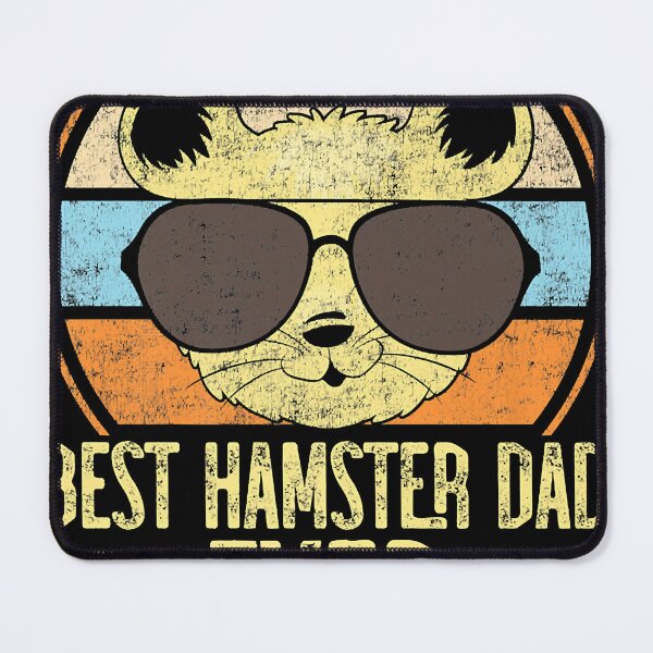 Item preview, Cute Hamster Retro Vintage Dad Father Best Hamster Dad Ever designed and sold by CleMitchell.