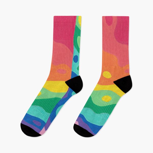 Item preview, Rainbow Spill Canvas Vertical designed and sold by KPoppy Art.