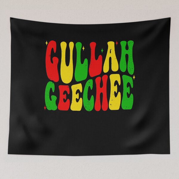 Item preview, Retro Gullah Geechee Cultural Pride Colors designed and sold by elderberry.
