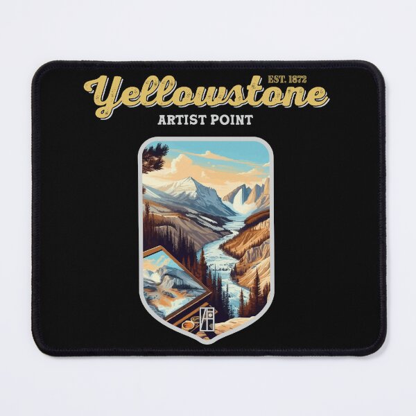 Item preview, USA - NATIONAL PARK - YELLOWSTONE - Yellowstone Artists Point - 7 designed and sold by ArtProjectShop.