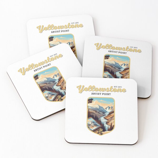 Item preview, USA - NATIONAL PARK - YELLOWSTONE - Yellowstone Artists Point -8 designed and sold by ArtProjectShop.
