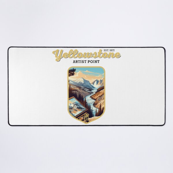 Item preview, USA - NATIONAL PARK - YELLOWSTONE - Yellowstone Artists Point -8 designed and sold by ArtProjectShop.