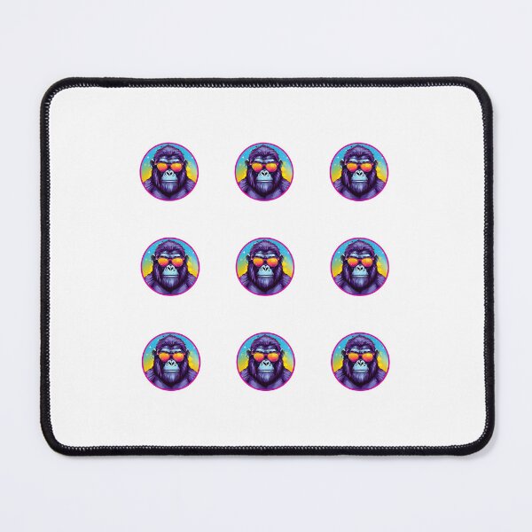 Item preview, Gorilla colorful pack stickerpack designed and sold by Silviajones.