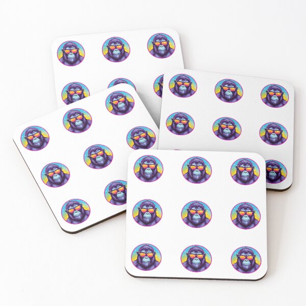 Item preview, Gorilla colorful pack stickerpack designed and sold by Silviajones.