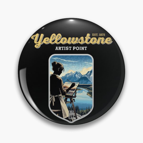 Item preview, USA - NATIONAL PARK - YELLOWSTONE - Yellowstone Artists Point -9 designed and sold by ArtProjectShop.