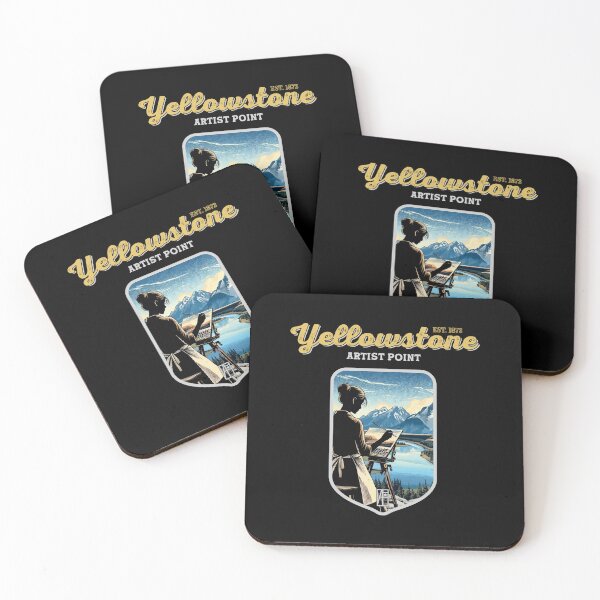 Item preview, USA - NATIONAL PARK - YELLOWSTONE - Yellowstone Artists Point -9 designed and sold by ArtProjectShop.
