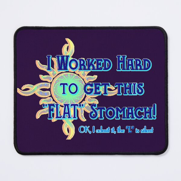 Item preview, SECRET TO A FLAT STOMACH designed and sold by THE AMERICAN TEEVANGELIST.
