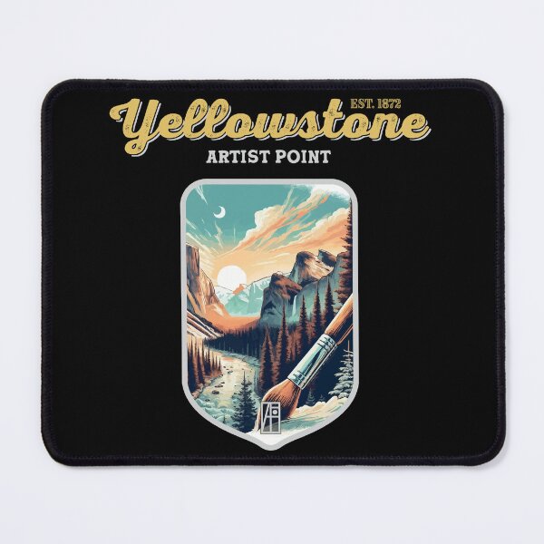 Item preview, USA - NATIONAL PARK - YELLOWSTONE - Yellowstone Artists Point -11 designed and sold by ArtProjectShop.