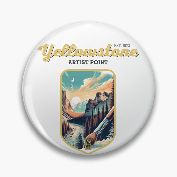 Item preview, USA - NATIONAL PARK - YELLOWSTONE - Yellowstone Artists Point -12 designed and sold by ArtProjectShop.