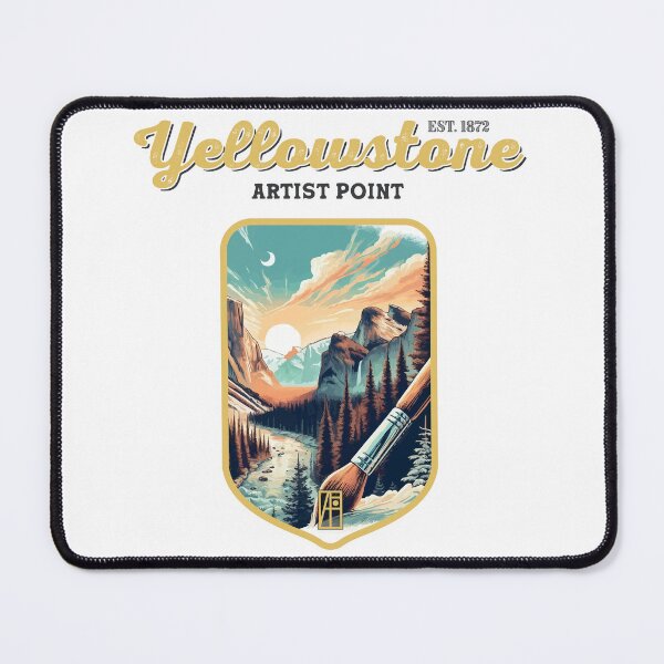 Item preview, USA - NATIONAL PARK - YELLOWSTONE - Yellowstone Artists Point -12 designed and sold by ArtProjectShop.