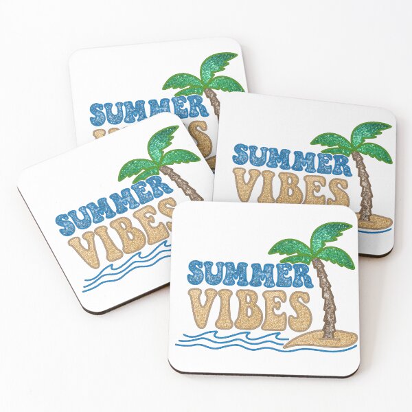 Item preview, Summer Vibes Faux Embroidery and Faux Glitter designed and sold by Chris Clemmensen.