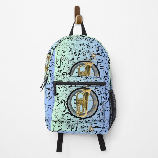 Item preview, Tuba Music Everywhere Original Graphic Artwork designed and sold by BrightrDayMusicArt.