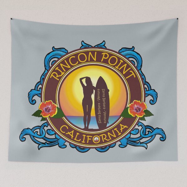 Item preview, Rincon Point surfer girl designed and sold by studioss76.