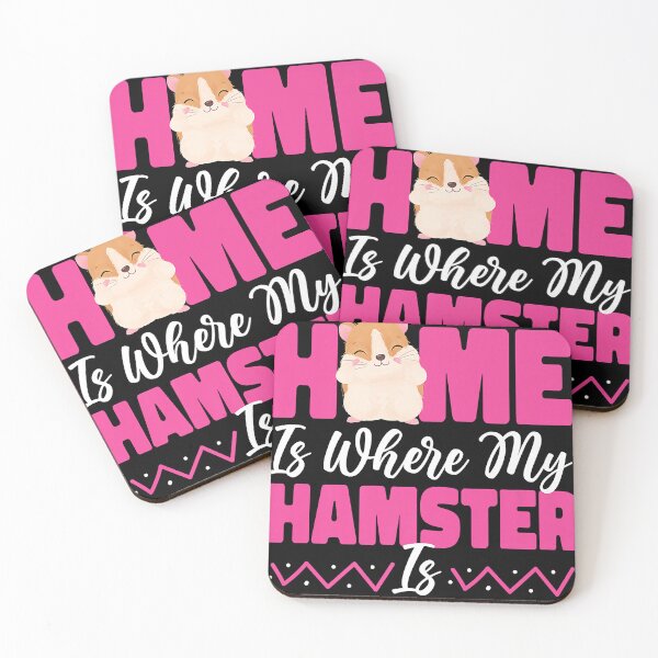Item preview, Cute Hamster Home Is Where My Hamster Is designed and sold by AbbiSutto.