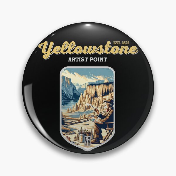 Item preview, USA - NATIONAL PARK - YELLOWSTONE - Yellowstone Artists Point -13 designed and sold by ArtProjectShop.