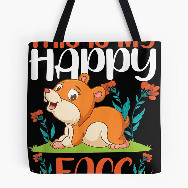 Item preview, Cute Hamster This Is My Happy Face designed and sold by AbbiSutto.