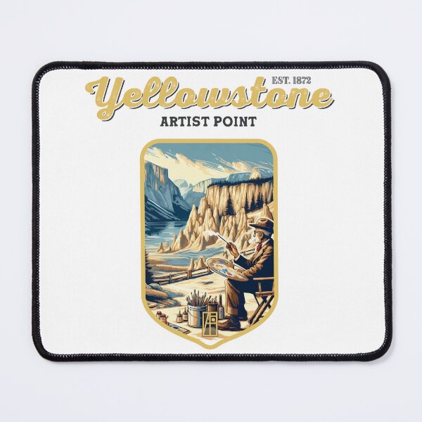 Item preview, USA - NATIONAL PARK - YELLOWSTONE - Yellowstone Artists Point -14 designed and sold by ArtProjectShop.