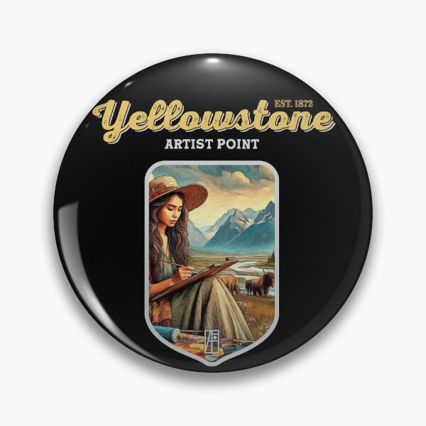 Item preview, USA - NATIONAL PARK - YELLOWSTONE - Yellowstone Artists Point -15 designed and sold by ArtProjectShop.