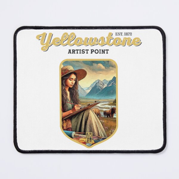 Item preview, USA - NATIONAL PARK - YELLOWSTONE - Yellowstone Artists Point -16 designed and sold by ArtProjectShop.