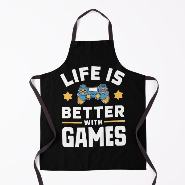 Item preview, Life Is Better With Games designed and sold by PlanetMarker.