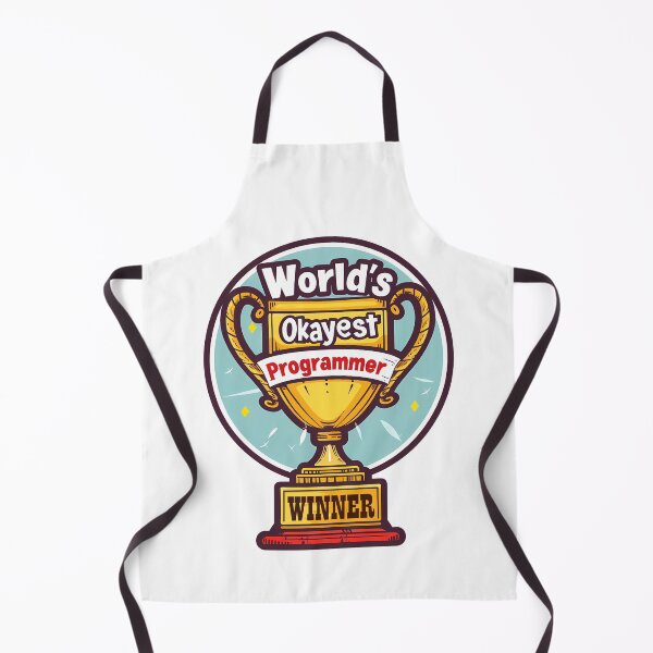Item preview, World's Okayest Programmer designed and sold by GalacticLabs.