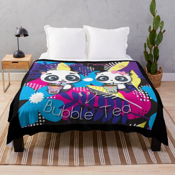 Item preview, Bubble Tea, sweet panda, funny pandas, All you need is Bubble Tea, Panda, palm, designed and sold by GOLDENGARDENART.