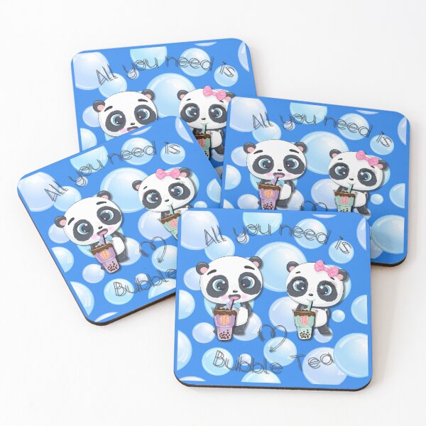 Item preview, Bubble Tea, sweet panda, funny pandas, All you need is Bubble Tea, Panda, big bubble, designed and sold by GOLDENGARDENART.