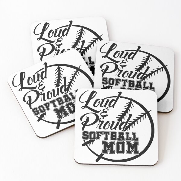 Item preview, Loud and Proud Softball Mom designed and sold by Chris Clemmensen.