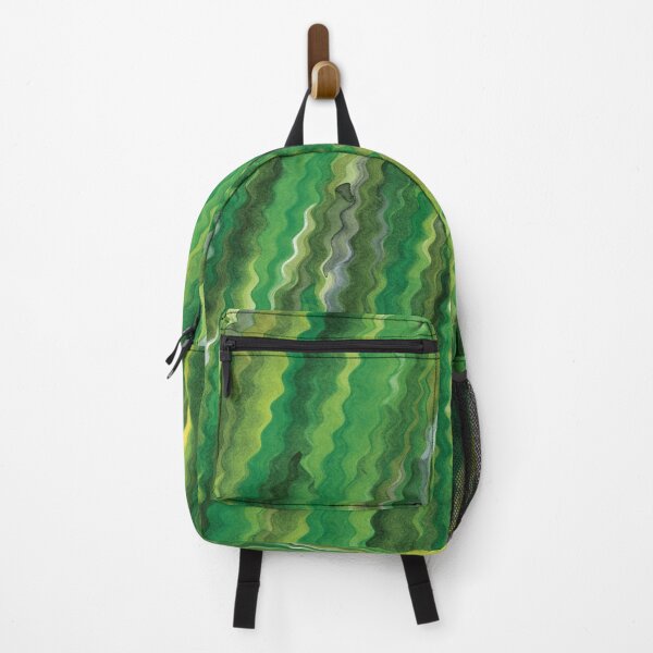 Item preview, Diagonal Green Ripples designed and sold by Alexandria Levin.
