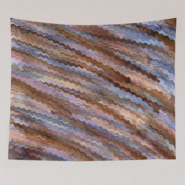Item preview, Curly Woodland Pond Ripples designed and sold by Alexandria Levin.