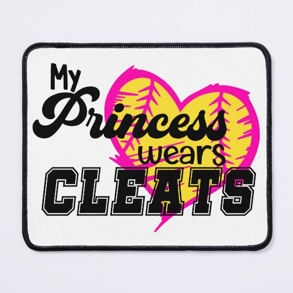 Item preview, My Princess Wears Cleats designed and sold by Chris Clemmensen.