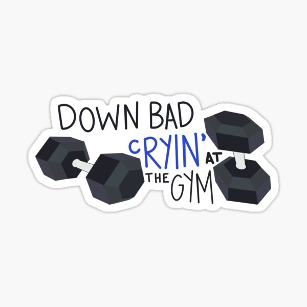 TTPD - “Down Bad” - Taylor Swift Sticker