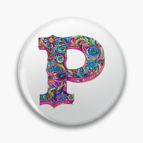 Item preview, The purposeful letter P designed and sold by stickermepink.