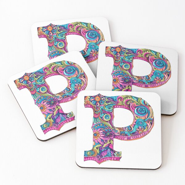 Item preview, The purposeful letter P designed and sold by stickermepink.