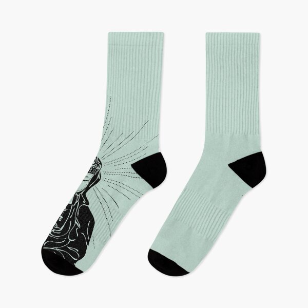 Item preview, Kuan Yin Sattva Minimal Edition - Mint + Coal designed and sold by Irene Estelle.