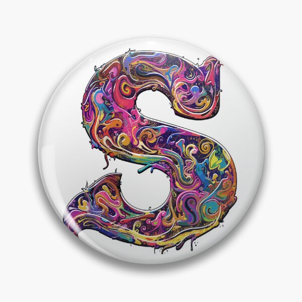 Item preview, The successful letter S designed and sold by stickermepink.