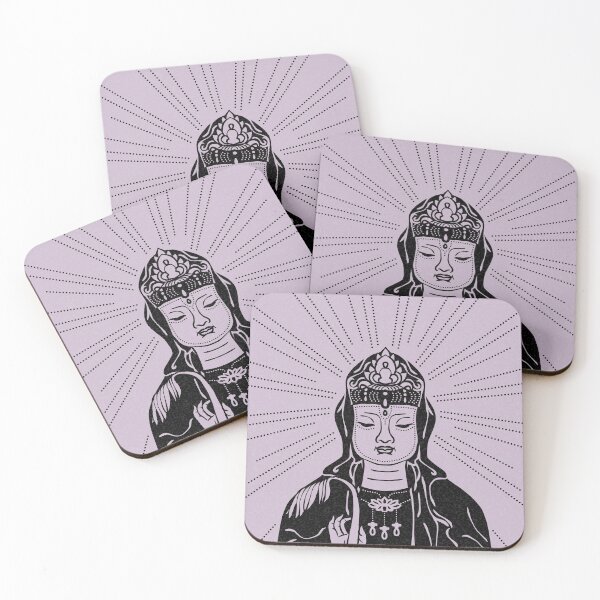Item preview, Kuan Yin Sattva Minimal Edition - Dust + Coal designed and sold by Irene Estelle.