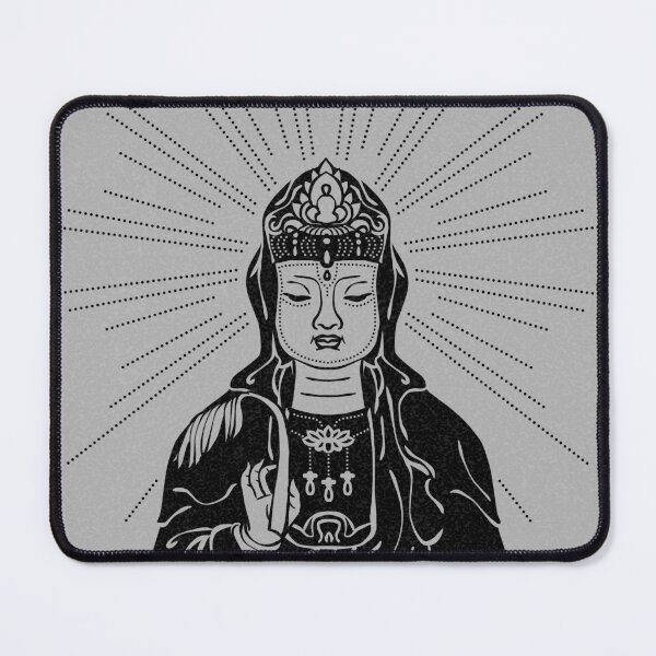 Item preview, Kuan Yin Sattva Minimal Edition - Fog + Coal designed and sold by Irene Estelle.