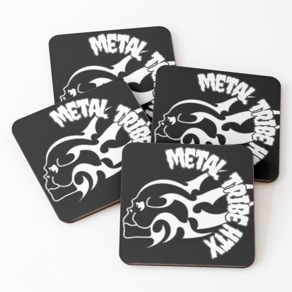 Item preview, UNIT 713, metal tribe htx,  skull  black 2 designed and sold by Unit713-Shop.