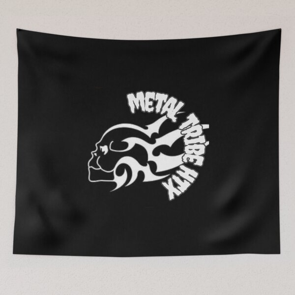 Item preview, UNIT 713, metal tribe htx,  skull  black 2 designed and sold by Unit713-Shop.